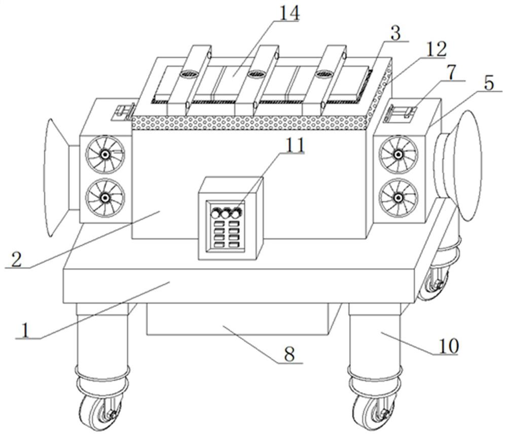 Quick unfreezing equipment for frozen meat food