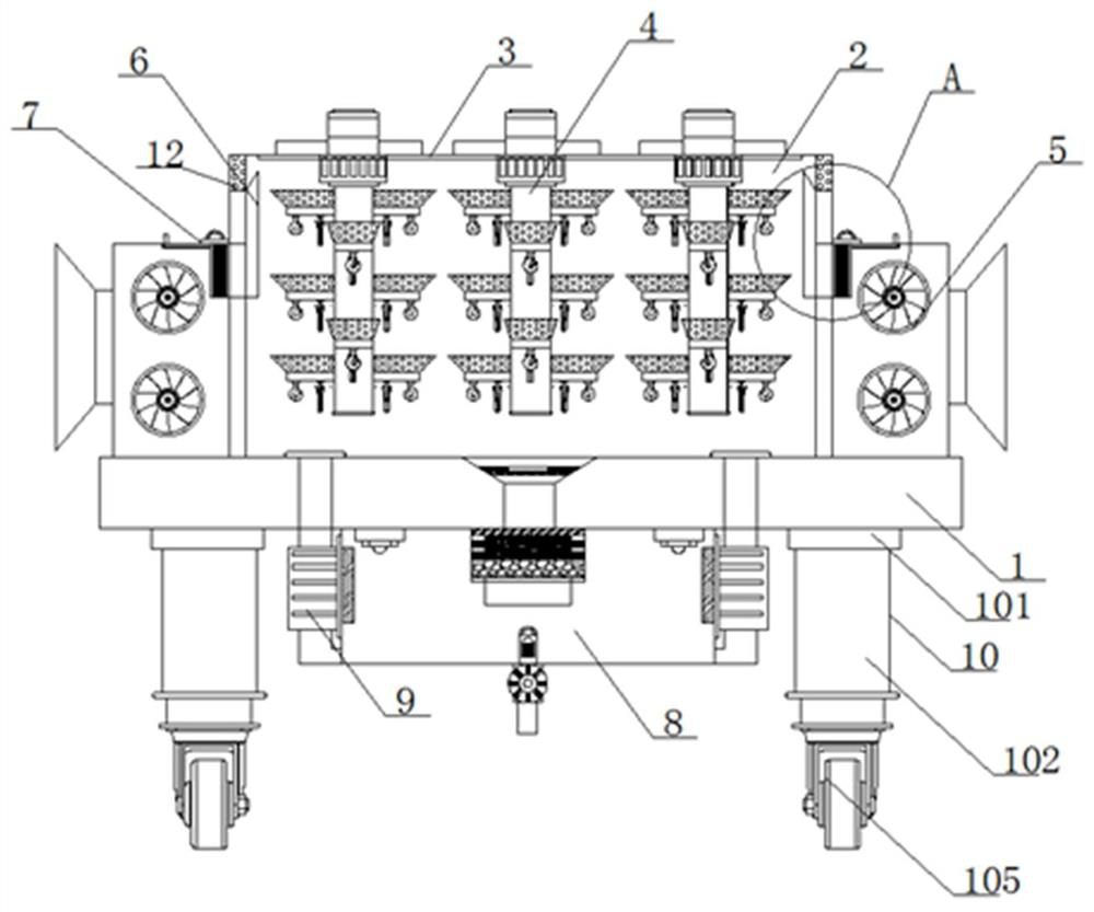 Quick unfreezing equipment for frozen meat food