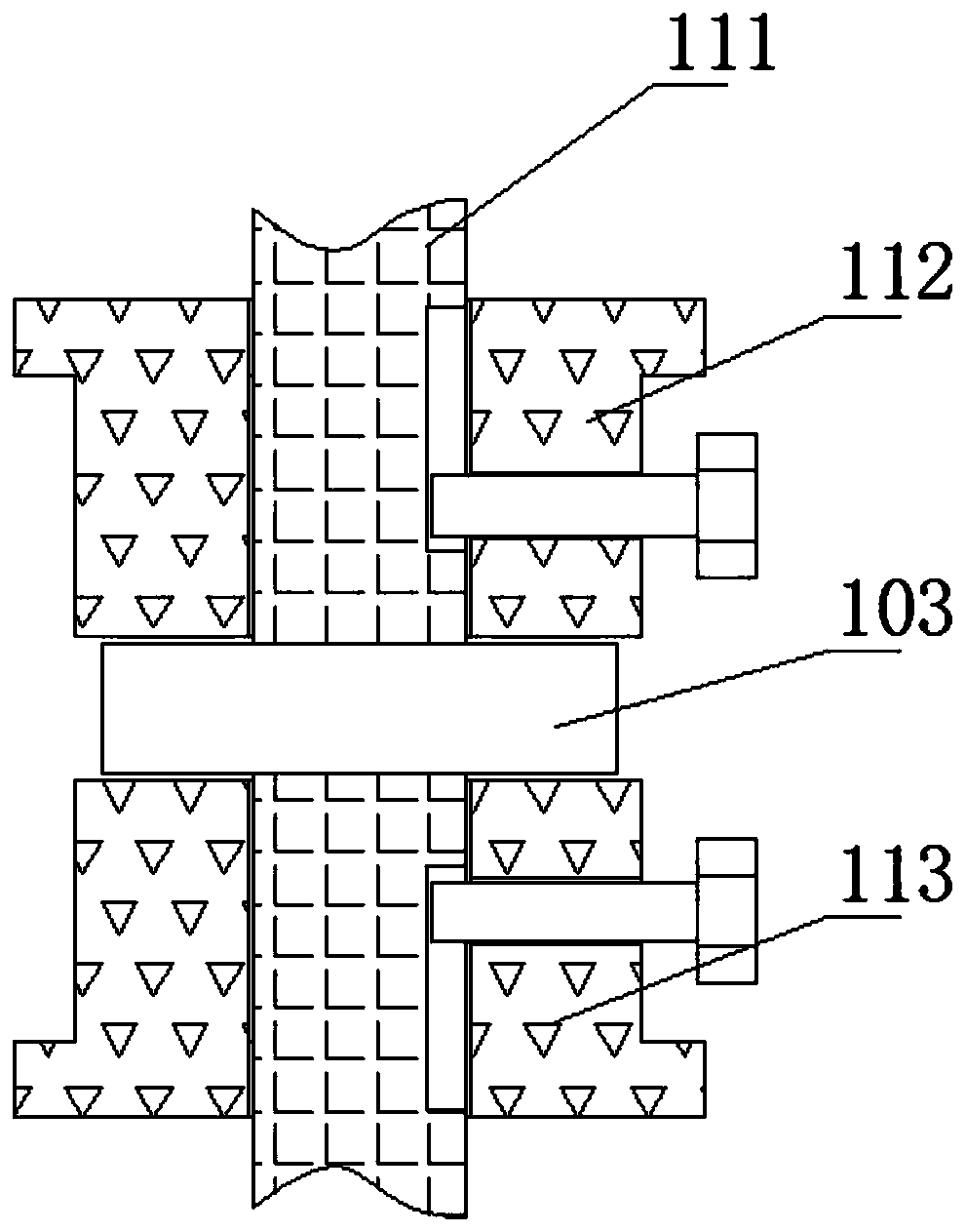 Corner shape correction processing mechanism based on H-shaped steel processing