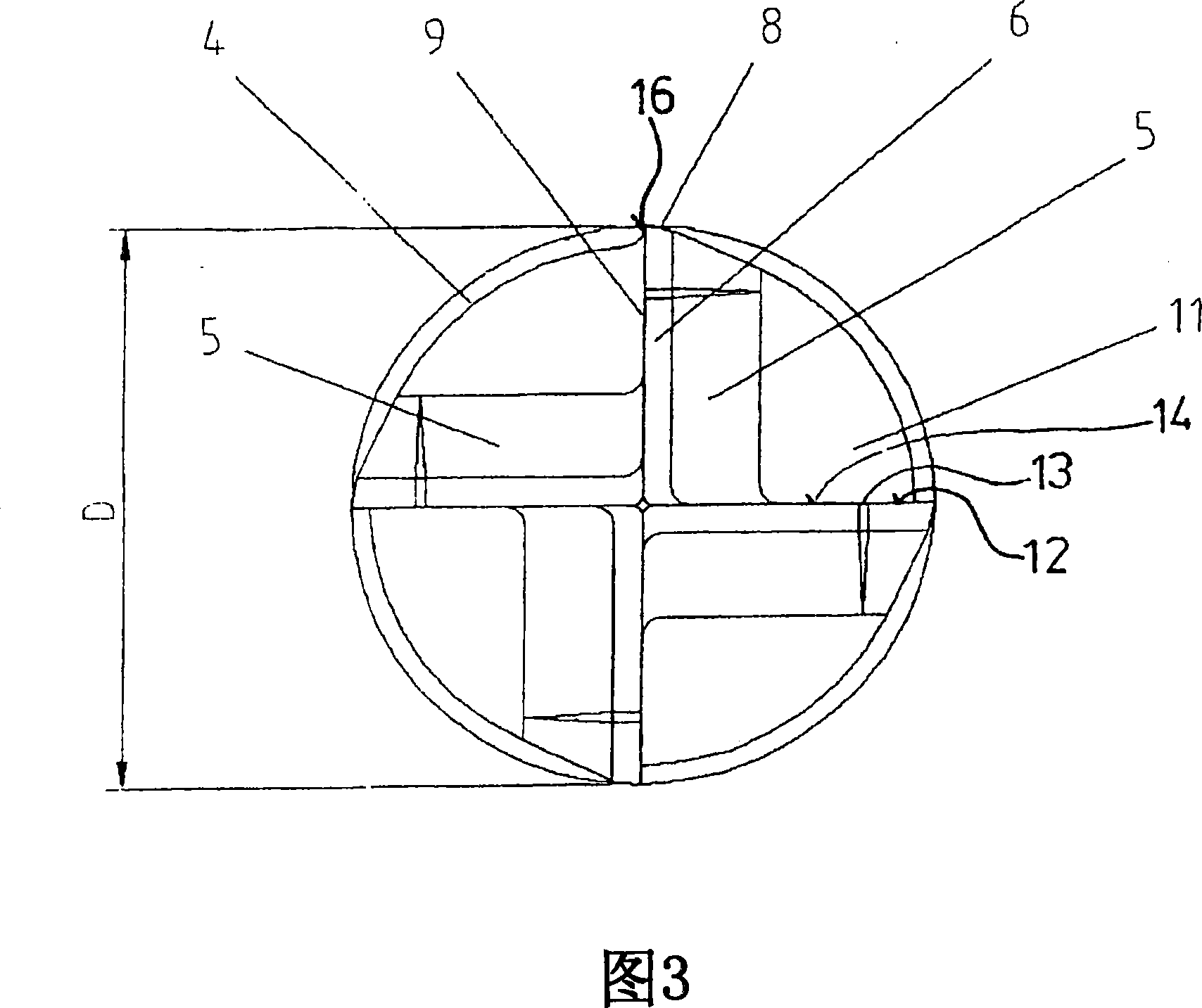 Cutting tool and method for cutting material
