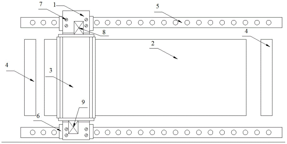 A bidirectional powder spreading device and powder spreading method for selective laser melting SLM equipment