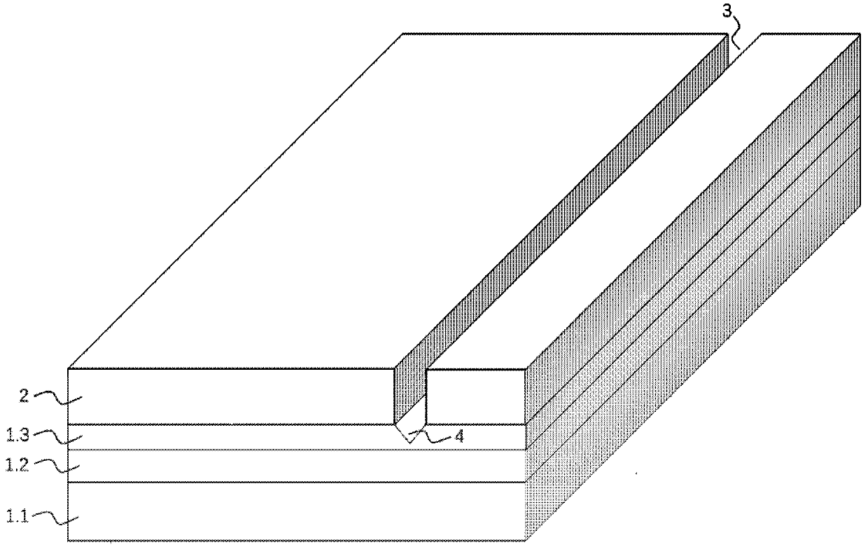 Electrically injected silicon-based III-V group edge-emitting nanowire laser and its preparation method