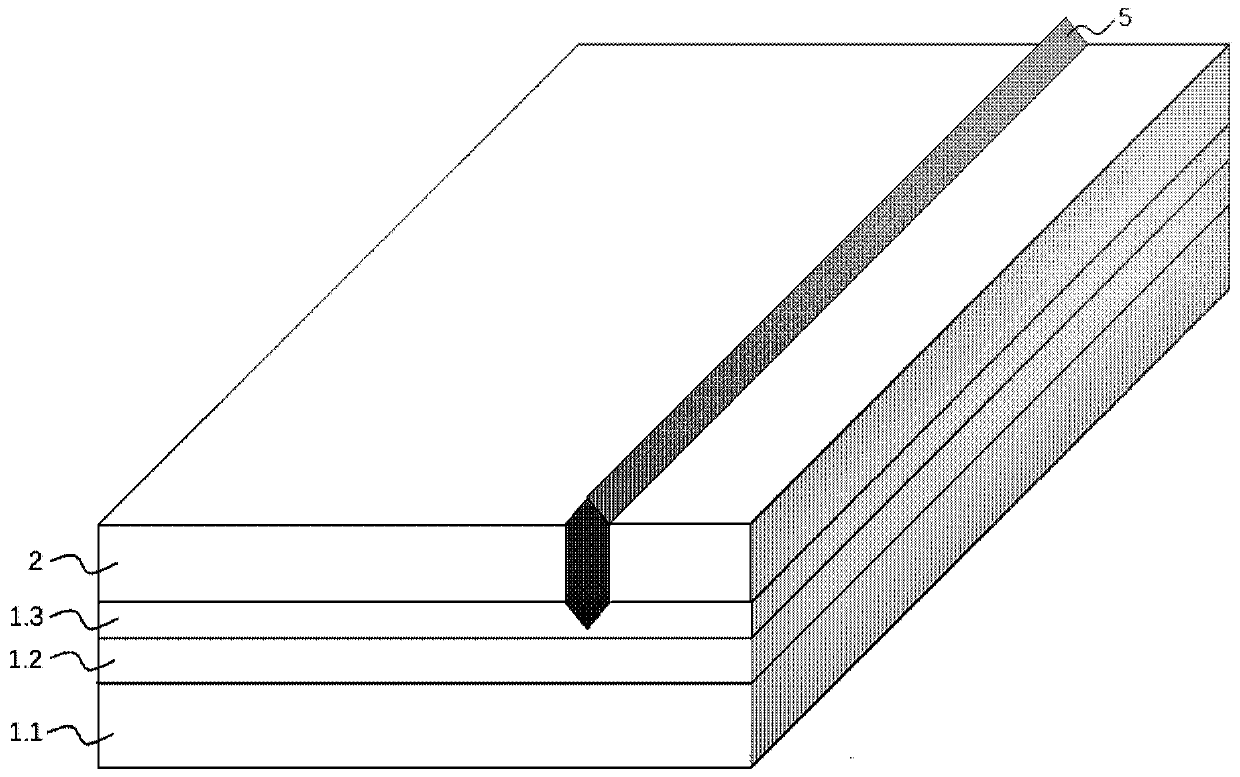 Electrically injected silicon-based III-V group edge-emitting nanowire laser and its preparation method