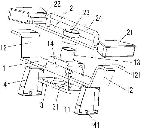 Nut unscrewing device and application method thereof