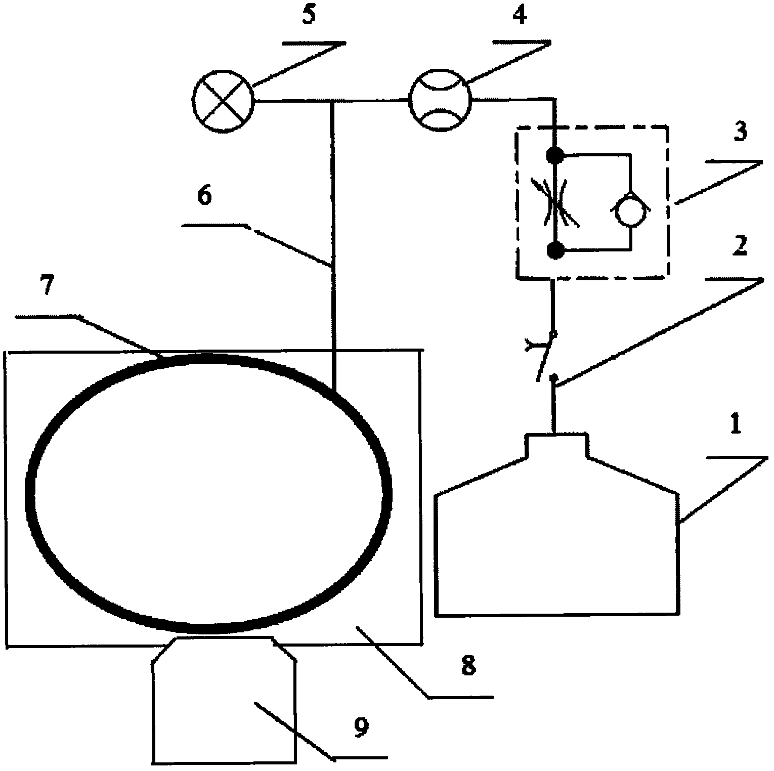Lubrication simulation device for piston ring and cylinder sleeve of engine