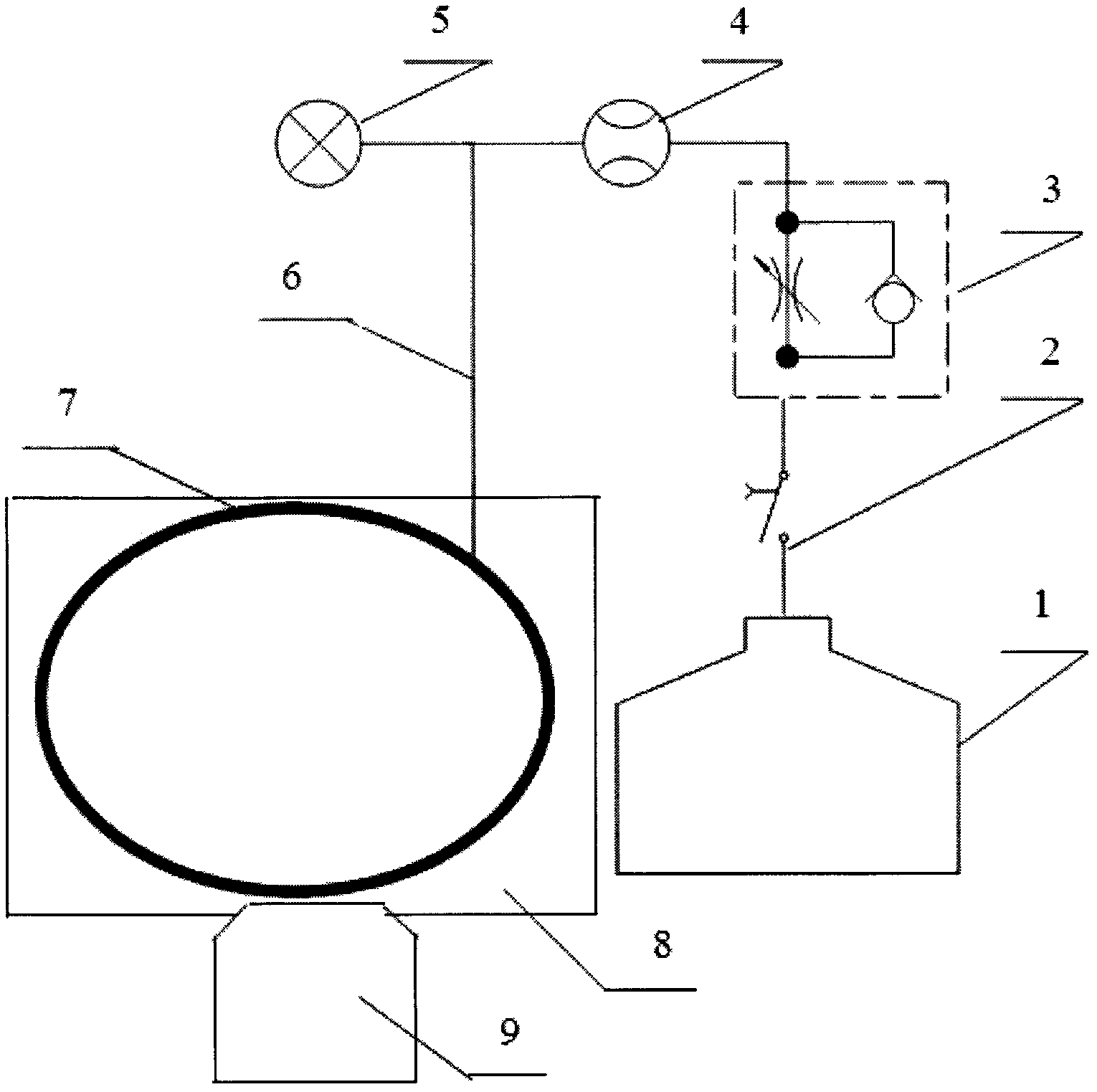 Lubrication simulation device for piston ring and cylinder sleeve of engine