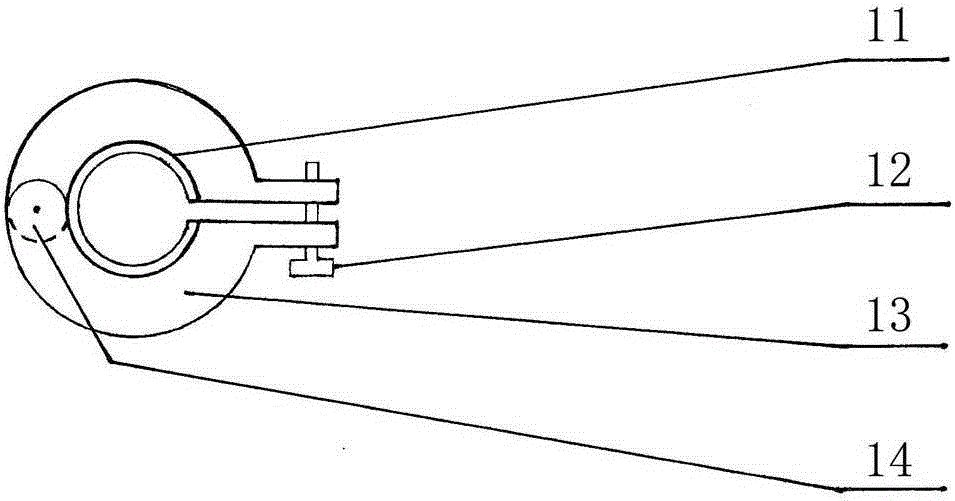 Magnetic base test tube, funnel and syringe frame for super clean bench