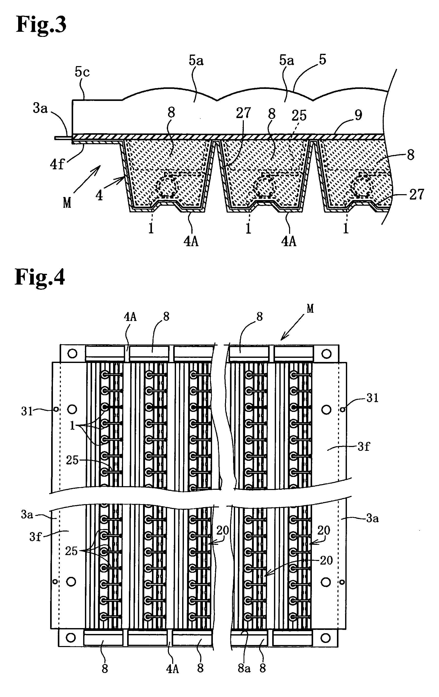 Panel-shaped semiconductor module