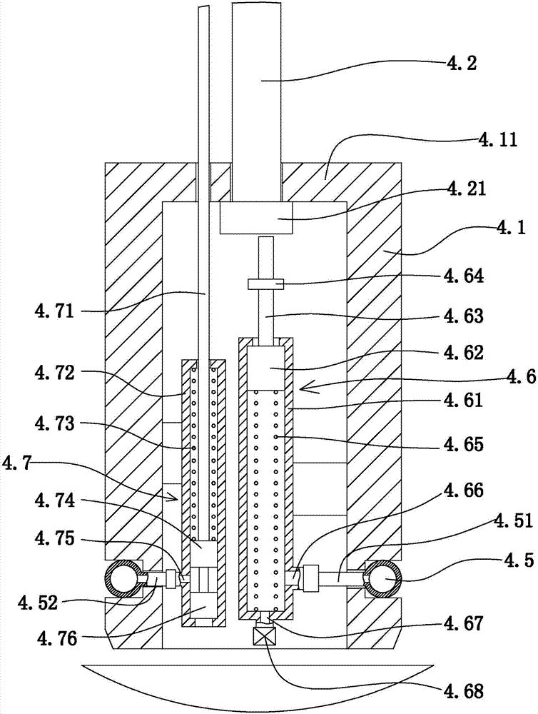 Red steel disc separation mechanism