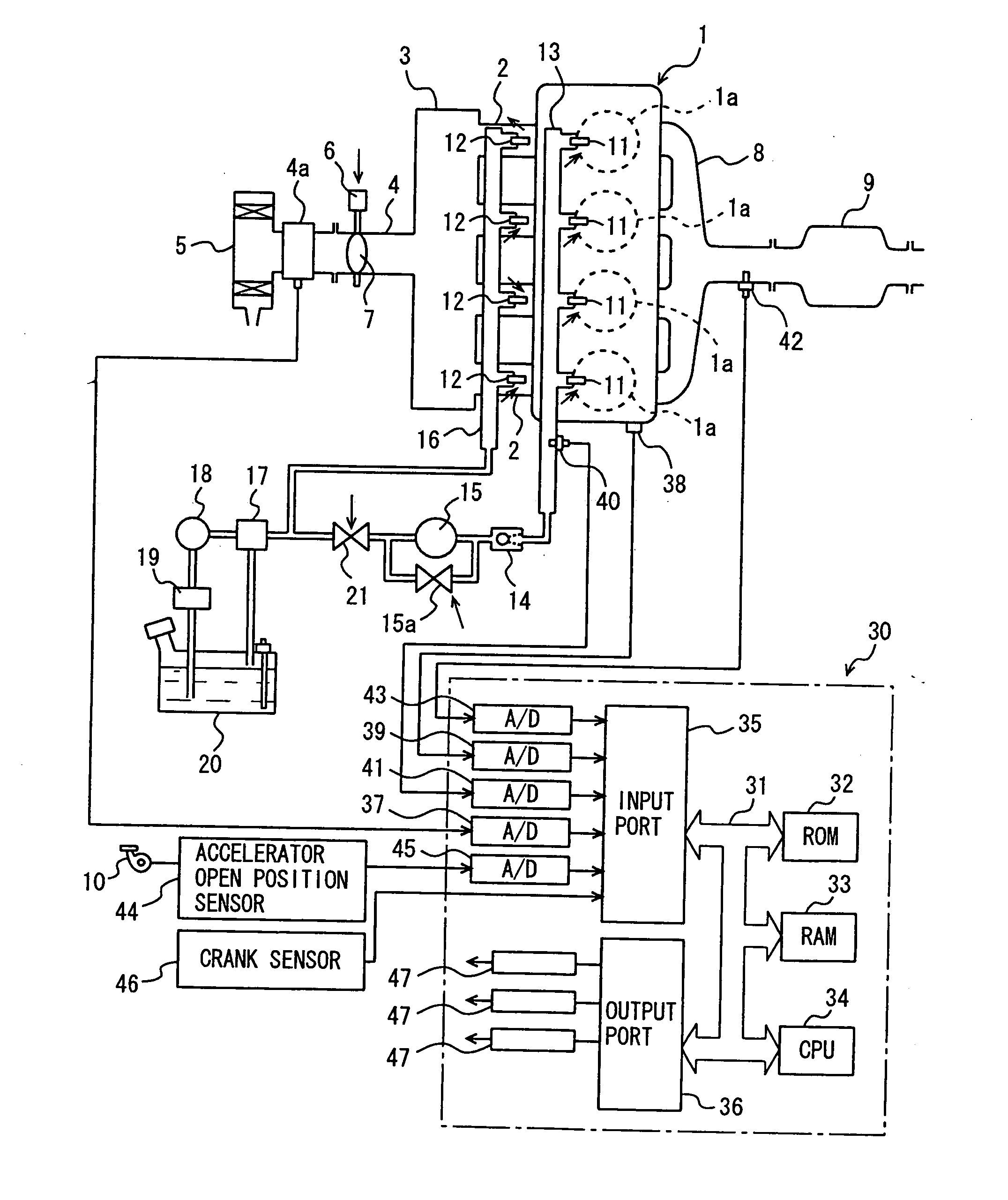 Dual injection type internal combustion engine