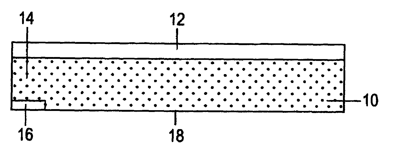 Laminated structure and method of forming same