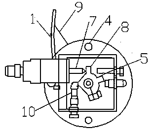 Centrifugal machine capable of controlling material layers