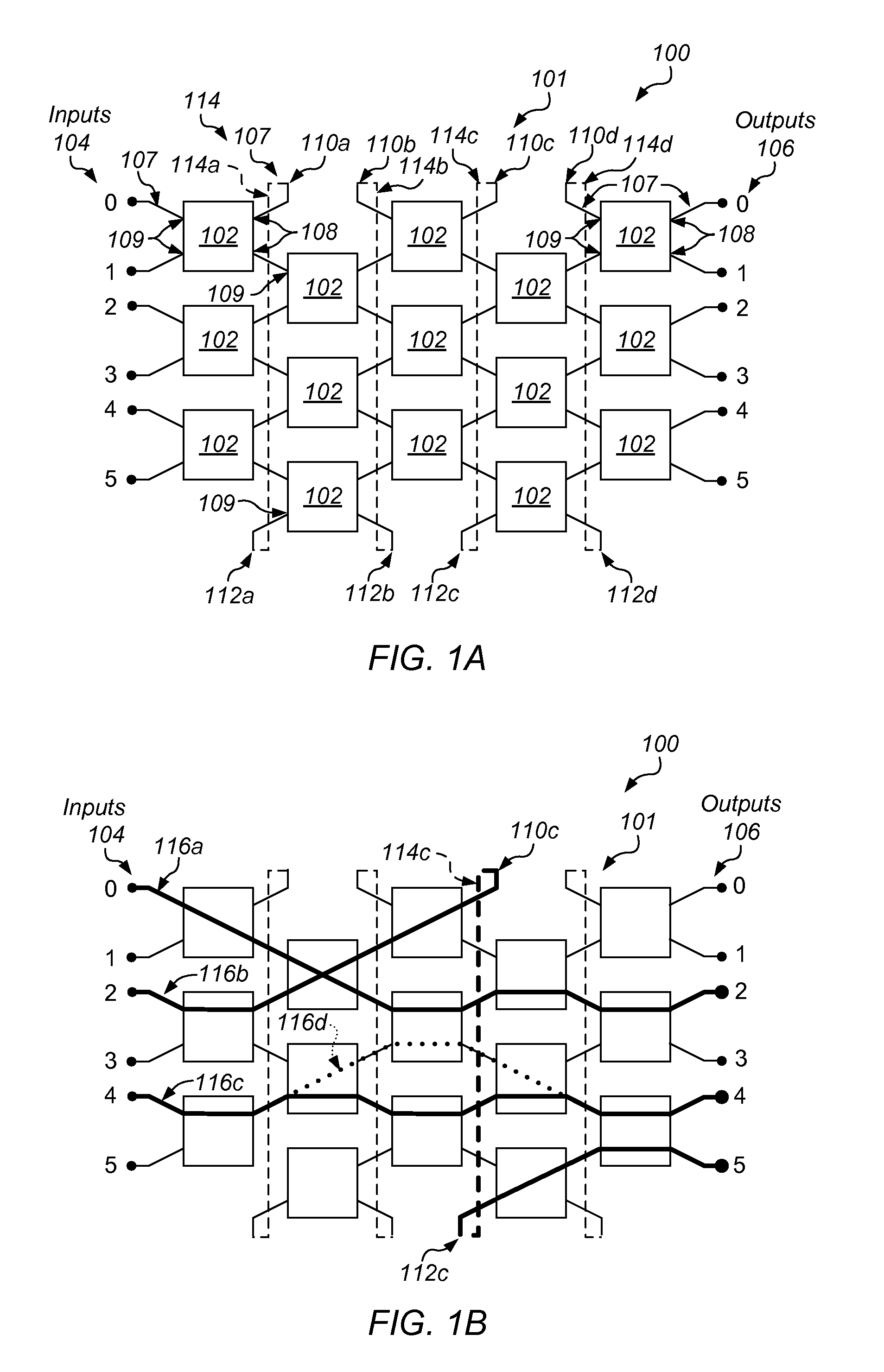 Switch matrix modeling system and method