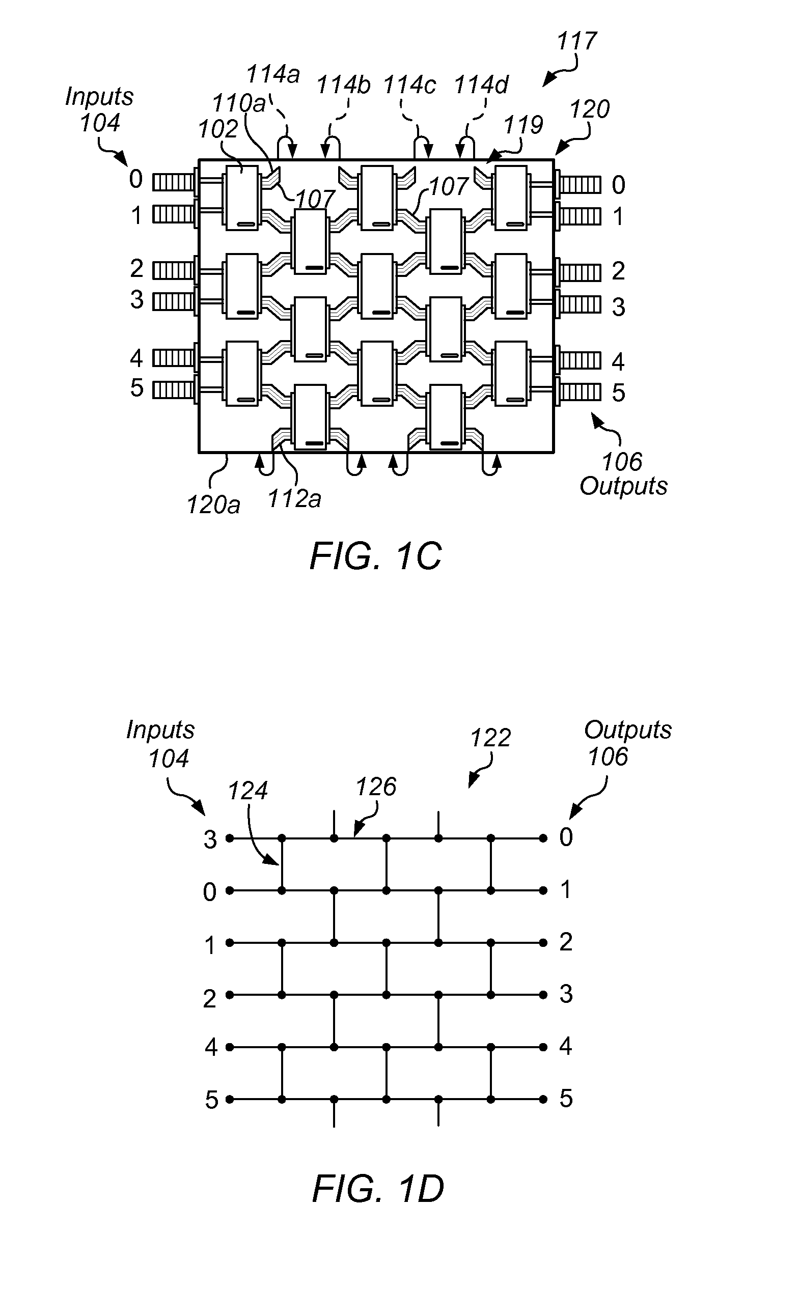 Switch matrix modeling system and method