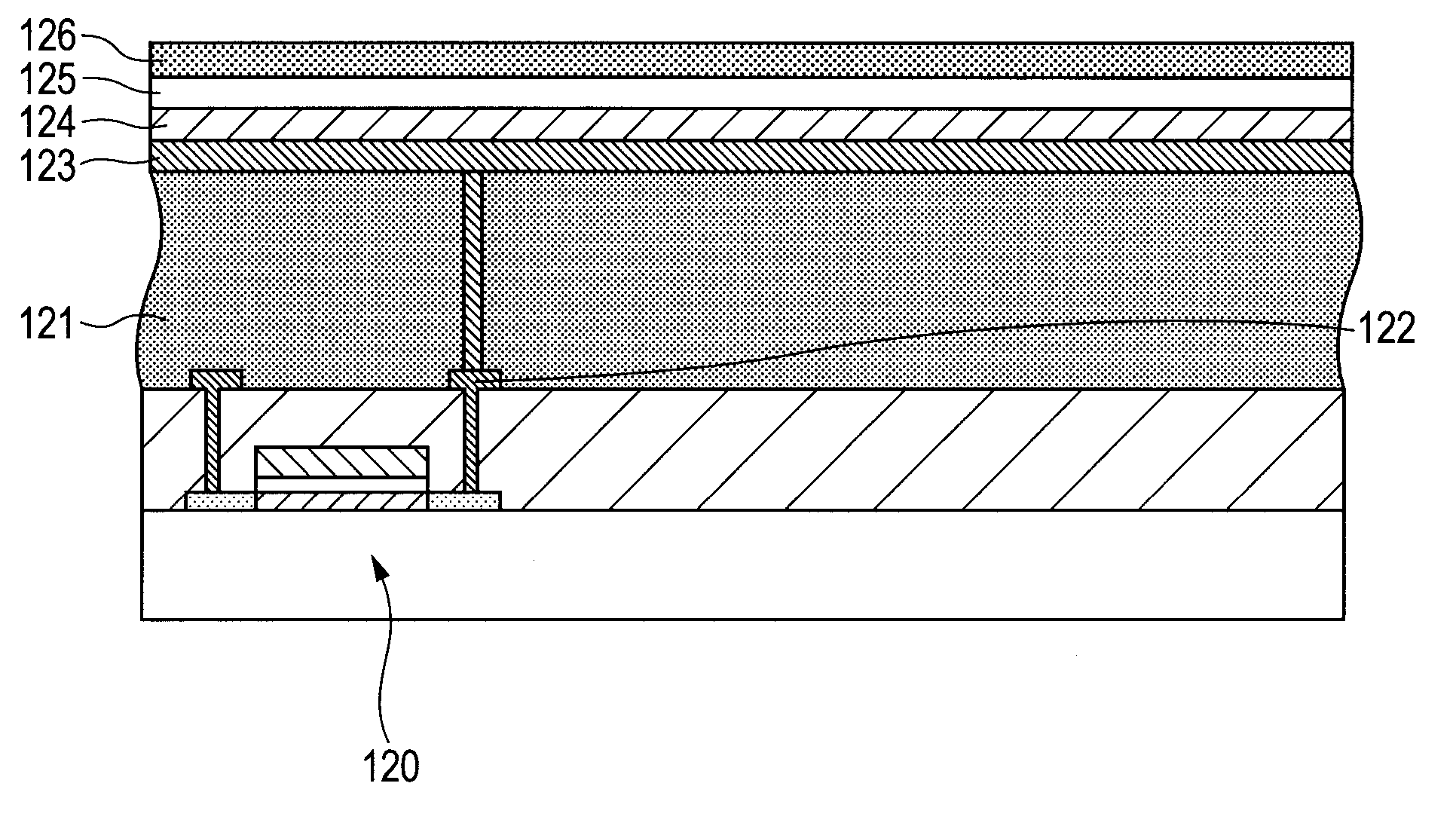 Top gate thin film transistor and display apparatus including the same