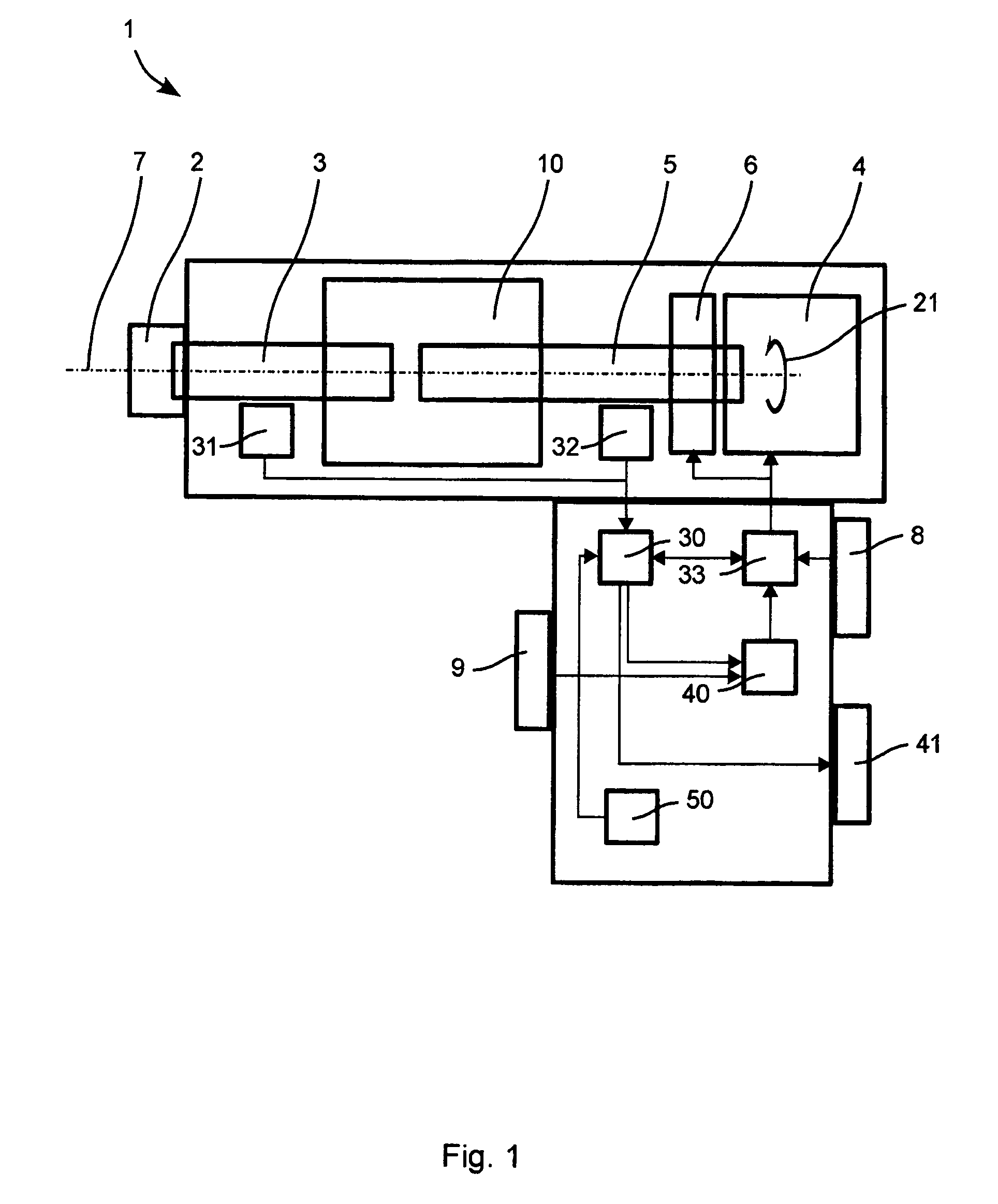 Impact wrench and control method for an impact wrench