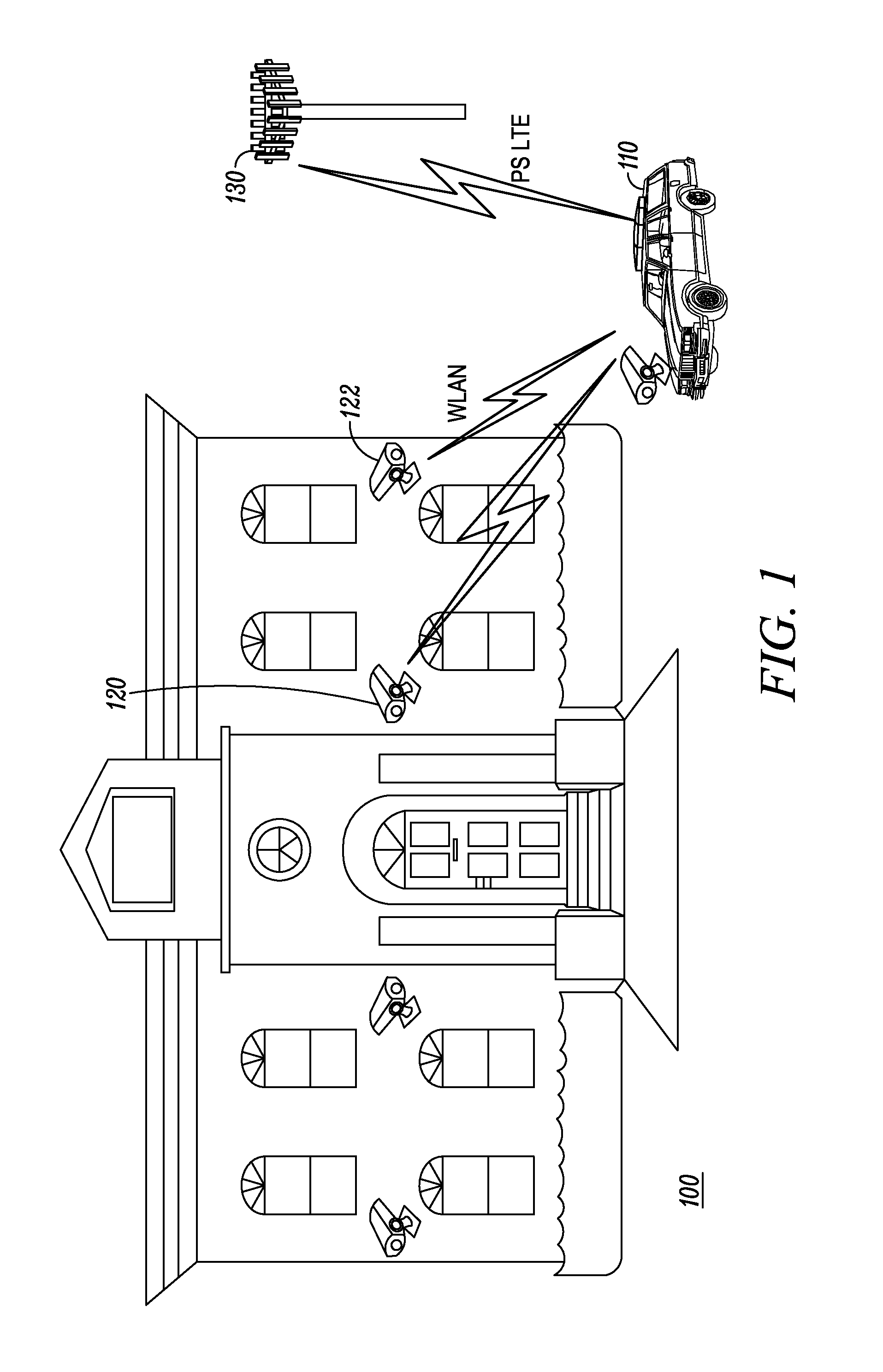 Method and apparatus for receiving a data stream during an incident