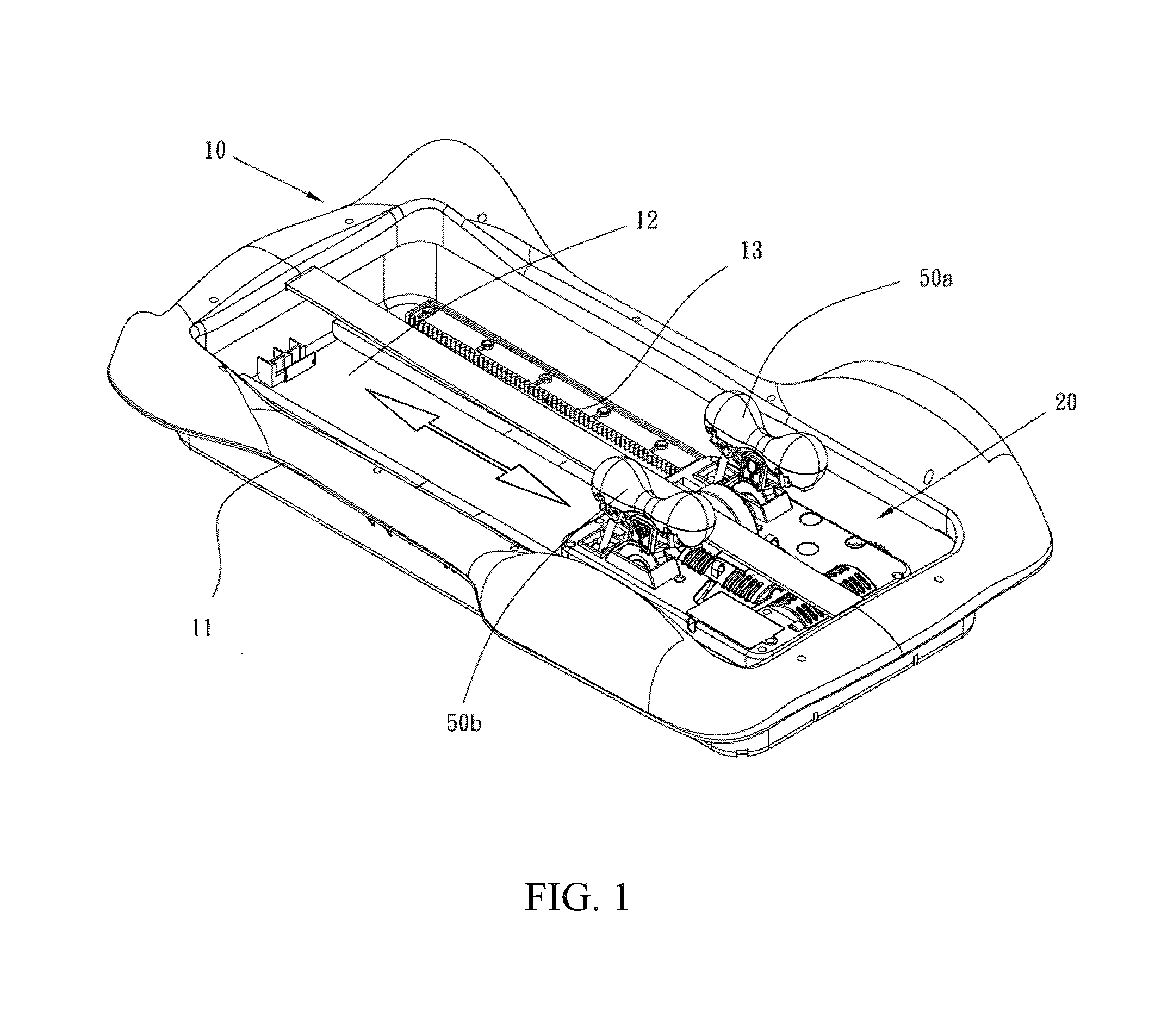 Massage Appliance Capable of Synchronous Kneading and Tapping
