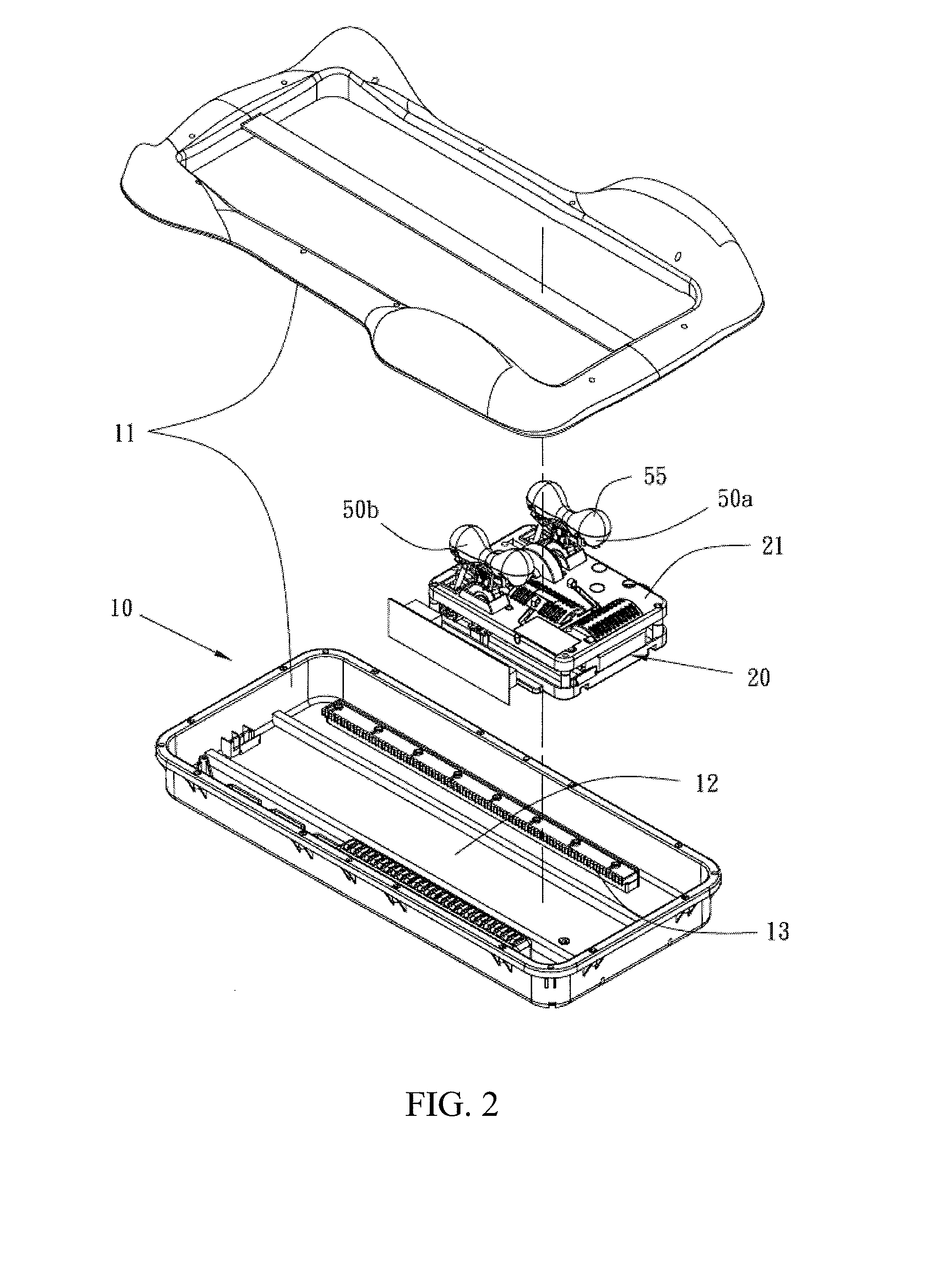 Massage Appliance Capable of Synchronous Kneading and Tapping