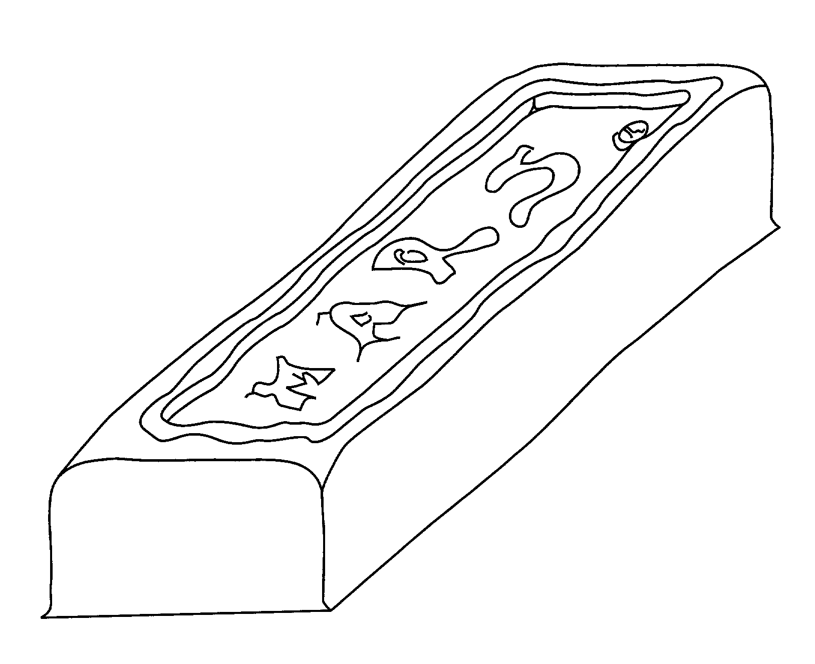 Method of embossing chocolate products