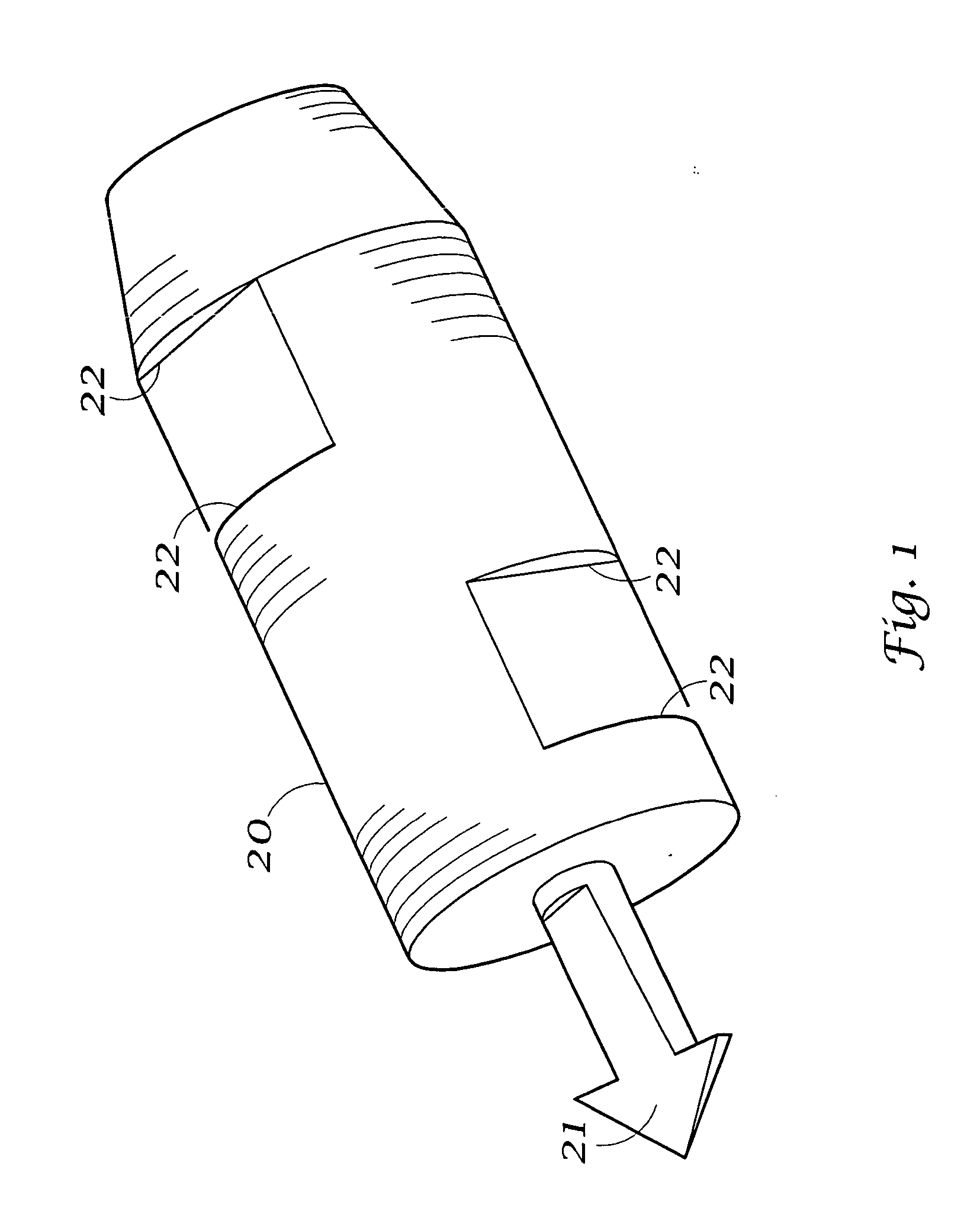 Fluid material dispensing syringe