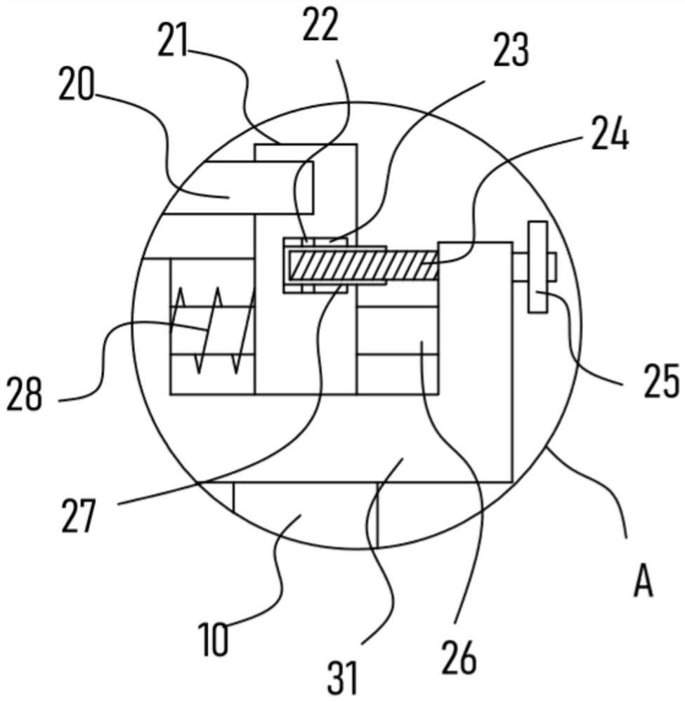 Cutting device for U-shaped quartz tube processing