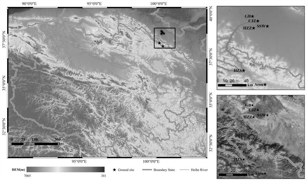 All-weather surface temperature near-real-time inversion method fused with multi-source satellite remote sensing
