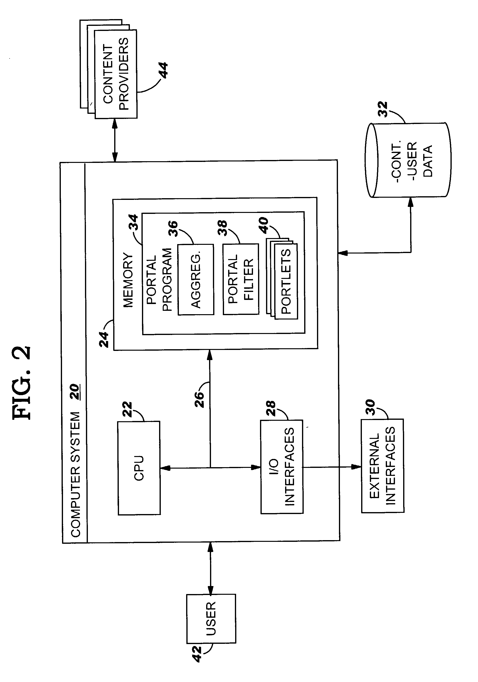 System, method and program product for inserting targeted content into a portlet content stream