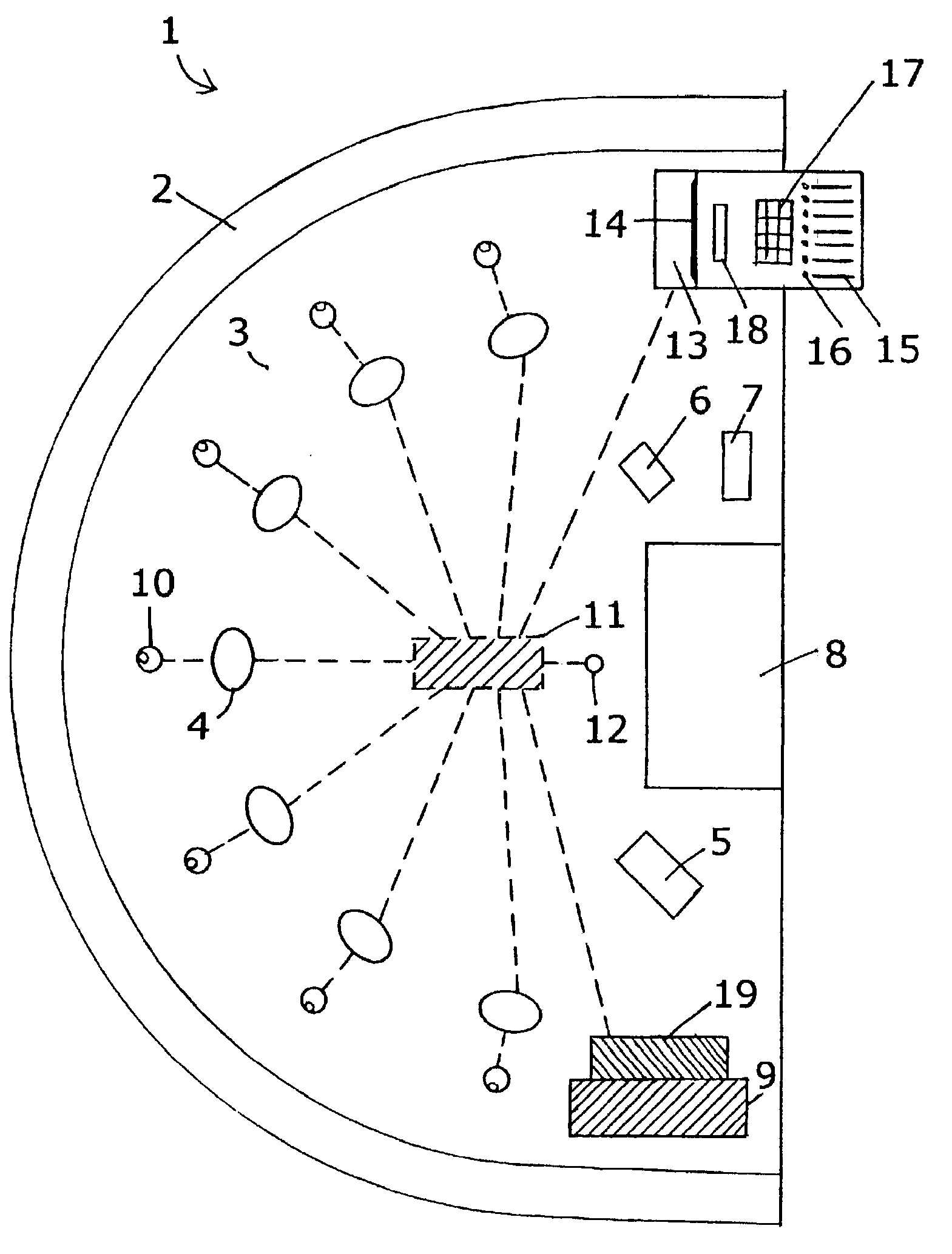 System for machine reading and processing information from gaming chips