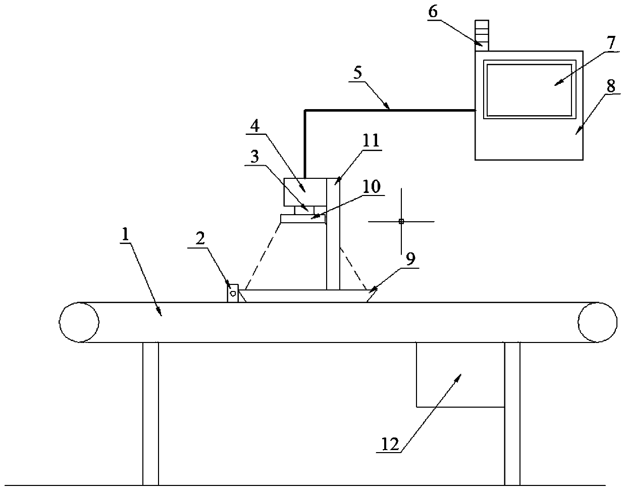 Intelligent identification system and identification method of empty boxes