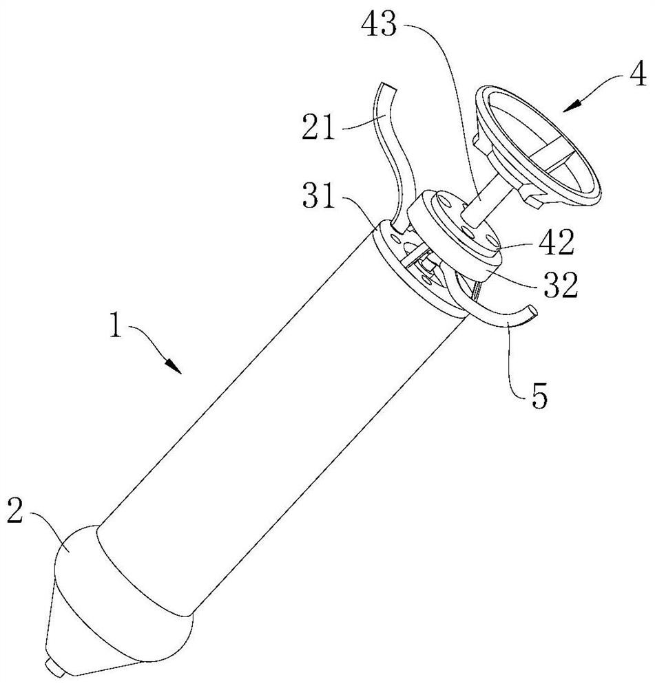 Anal sphincter quantitative pressure measuring apparatus