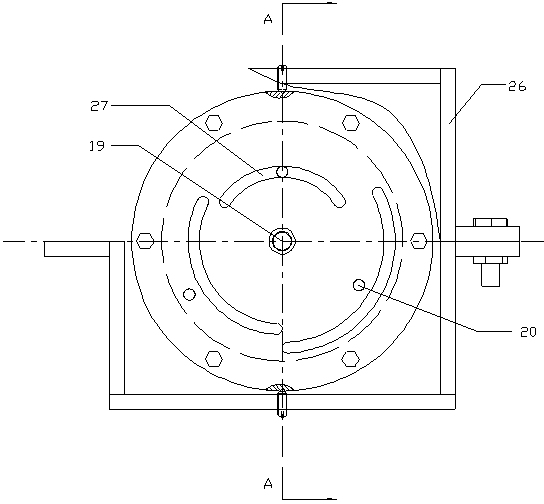 Pneumatic type blueberry picking machine