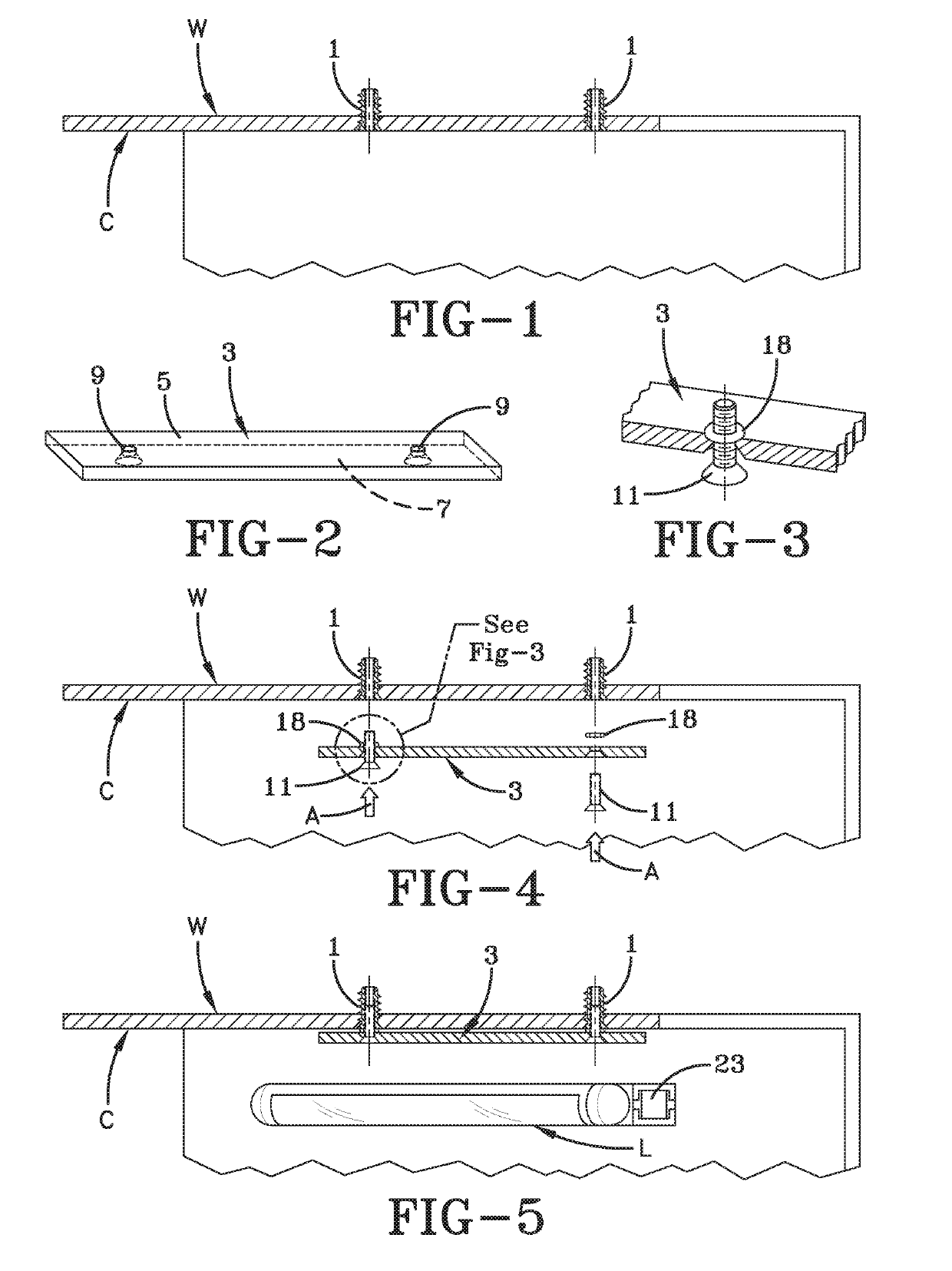 Magnetic mounting assembly for an under-cabinet LED light fixture