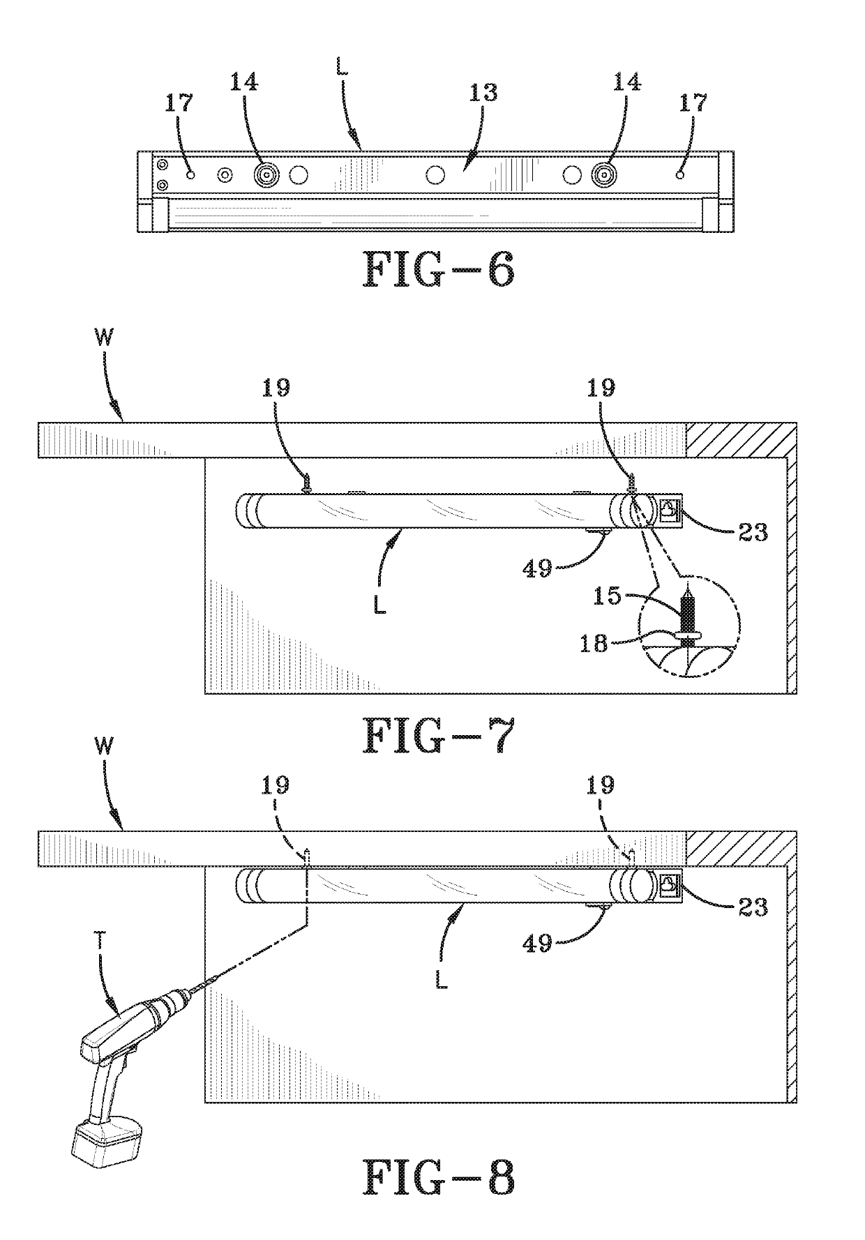 Magnetic mounting assembly for an under-cabinet LED light fixture