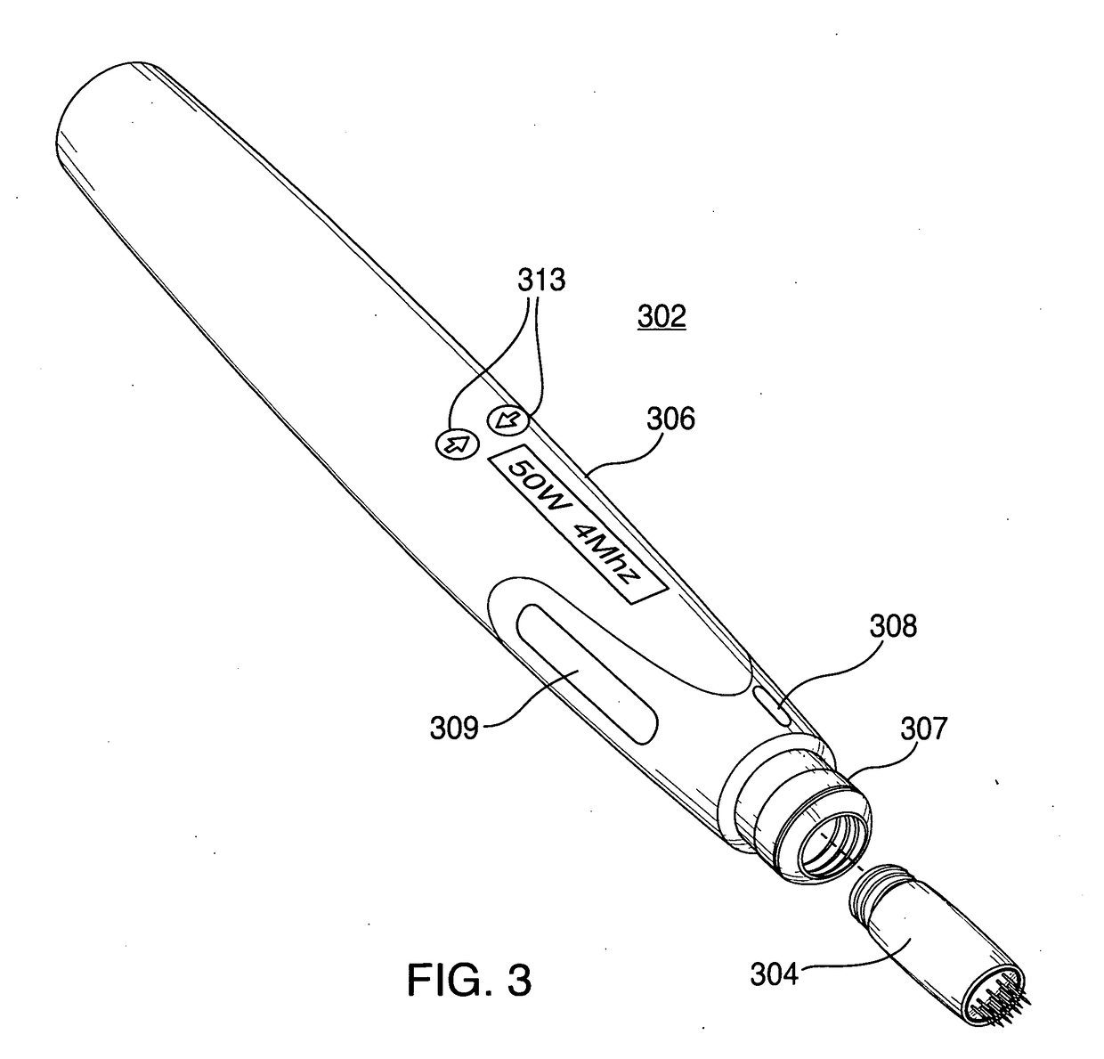 Radio frequency handpiece for medical treatments