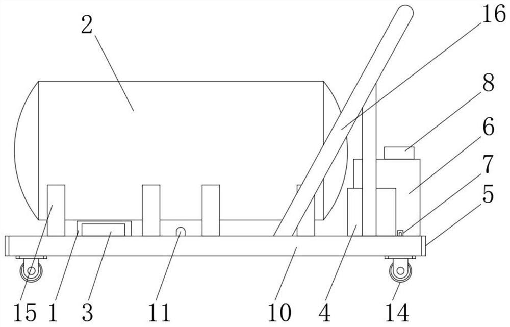 Energy-saving controller of air compressor