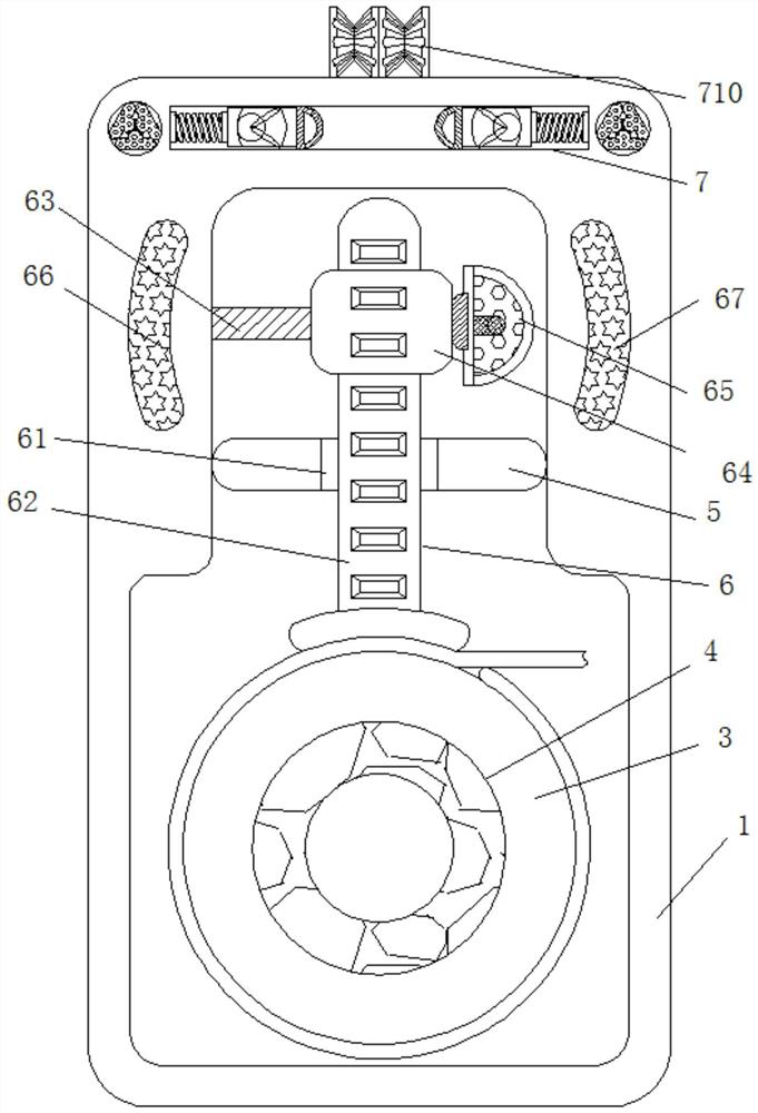 Textile fabric processing winding device capable of preventing cloth from being folded