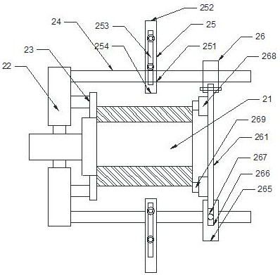 Polishing process for inner wall of oilless vacuum pump cylinder body