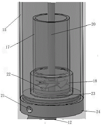 Perfusion type bioreactor of double-layer circulating system and application method of perfusion type bioreactor