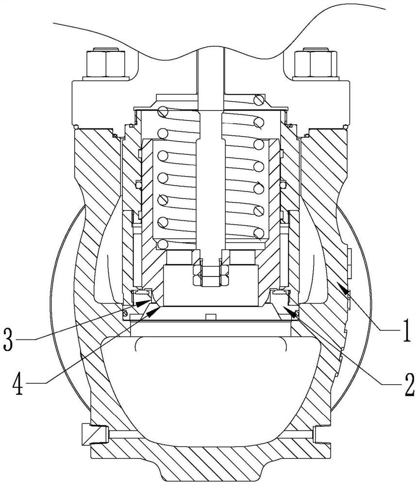 Small-flow anti-kick valve core structure of pressure regulator and size calculation method thereof