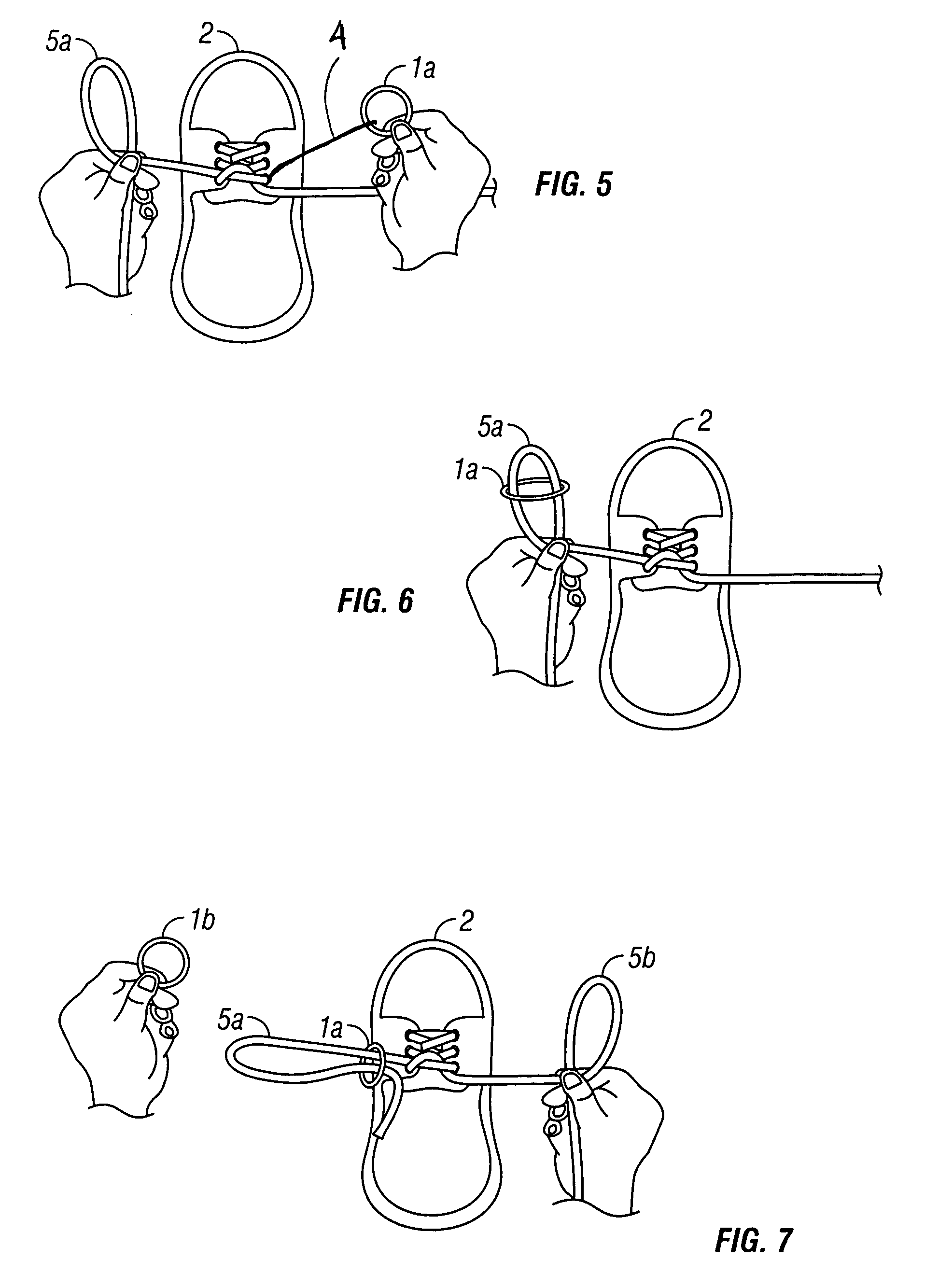 Method and device to aid tying of lace-up shoes