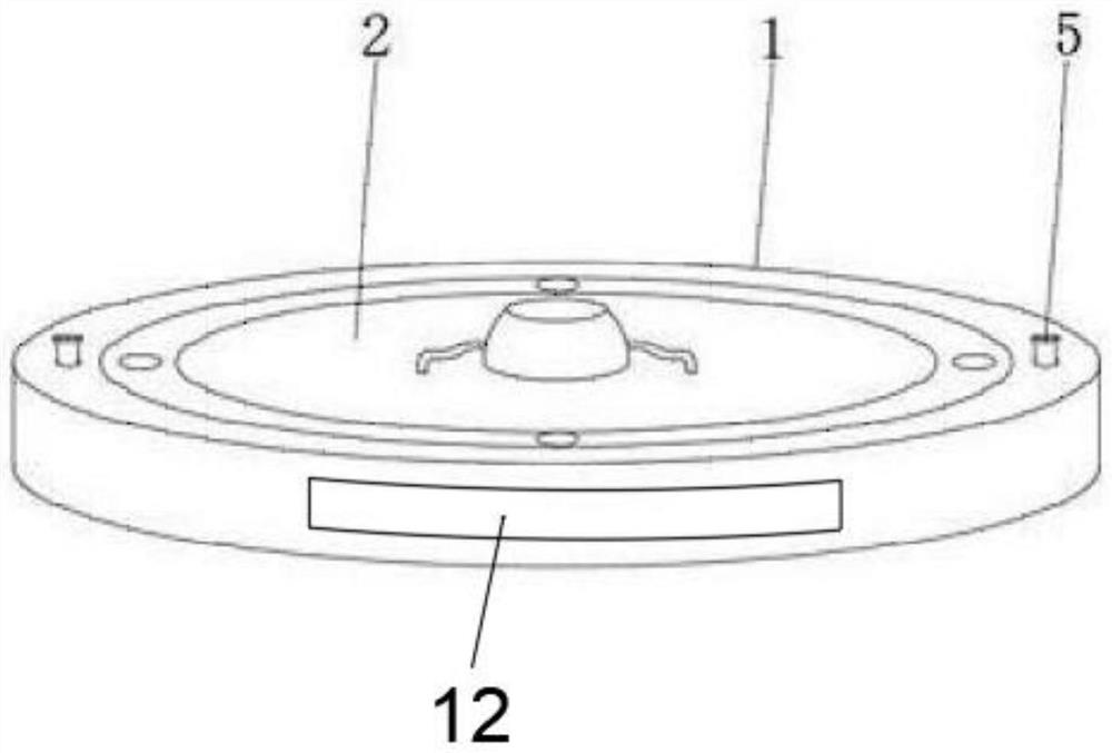 Combined LED lamp panel convenient to use