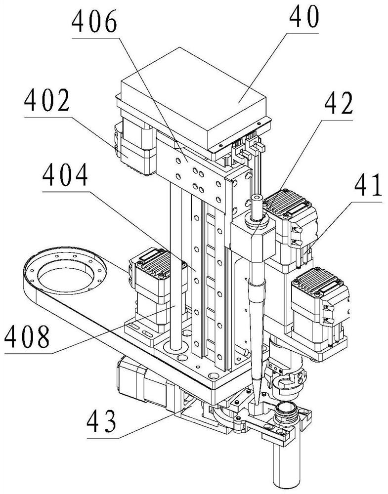 Liquid transfer robot and liquid transfer method