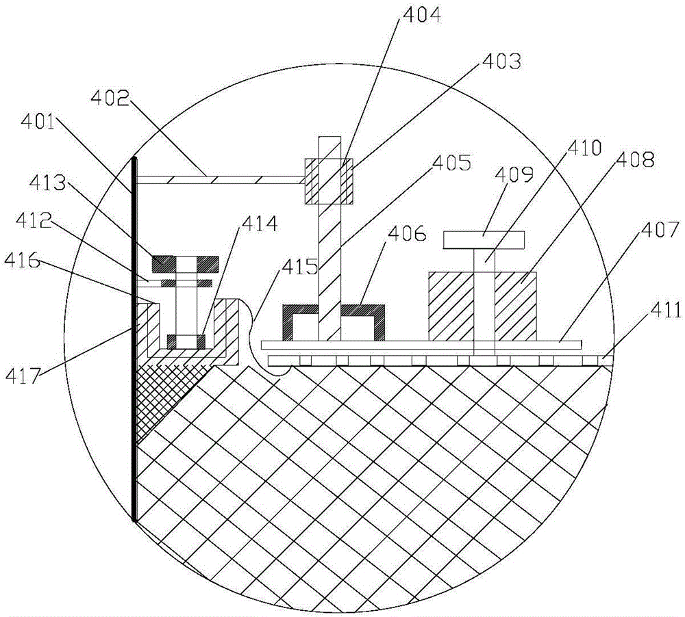 Method for separating and recycling organic solvent from dregs evaporation tail gas