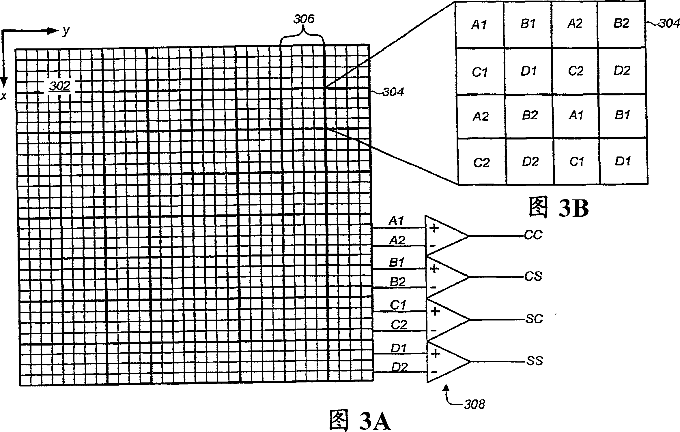 Two-dimensional motion sensor