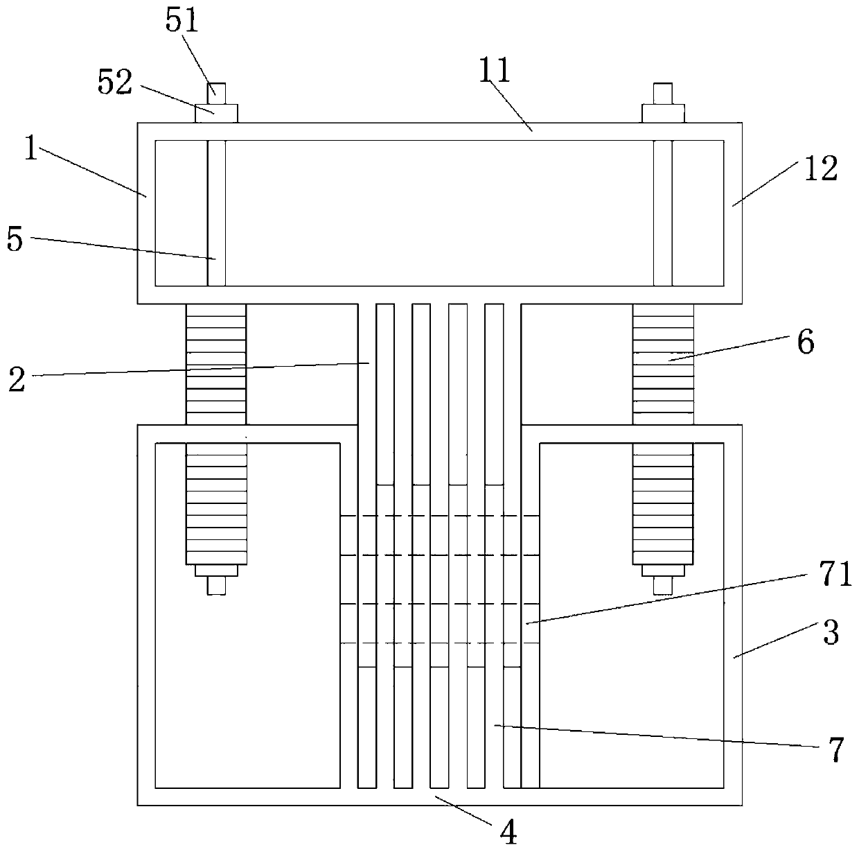 Self-resetting lead shear damper