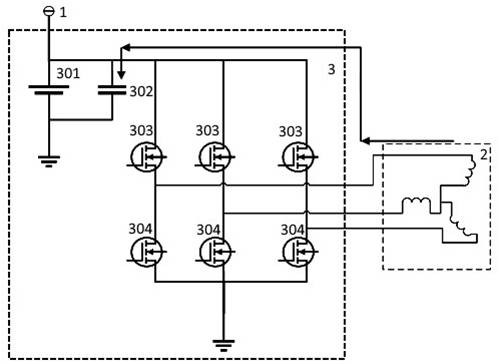 Motor abnormality protection circuit