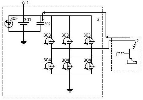 Motor abnormality protection circuit