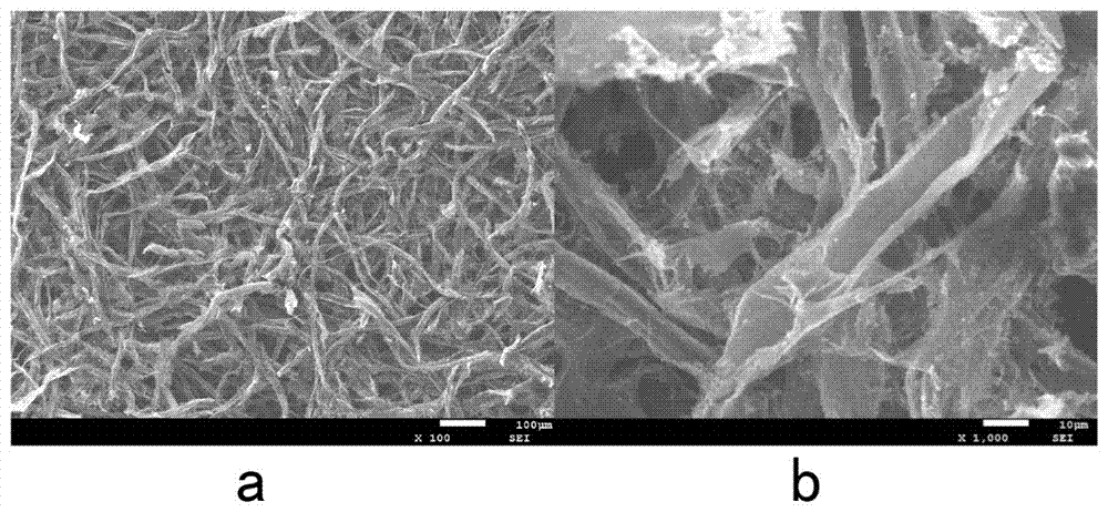 A kind of preparation method of nitrogen and phosphorus co-doped flexible carbon fiber membrane negative electrode material