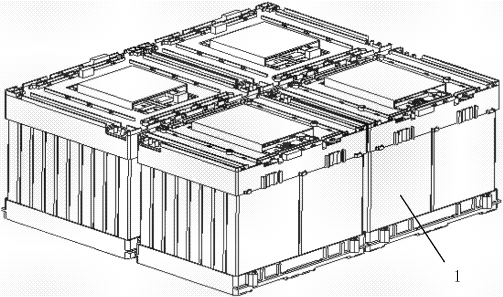 Air-cooled battery box